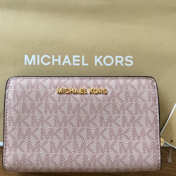 Jet travel slim bifold fawn ballet michael Kors - Picture 6 of 7